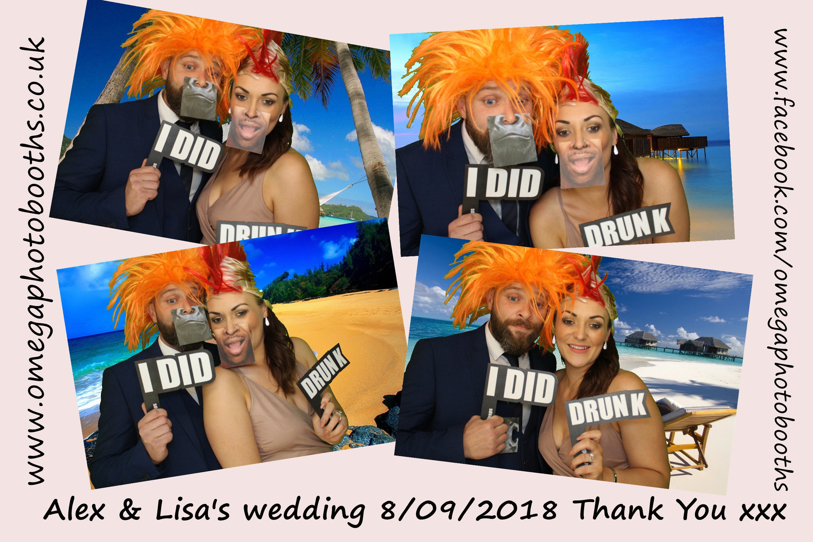 Alex & Lisa's Wedding | View more photos from the event at gallery.omegaphotobooths.co.uk/u/Omega-Photobooths/Alex-Lisas-Wedding